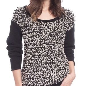 NWT Tracy Reese Anthro S Cotton Knit Loopy Sweater